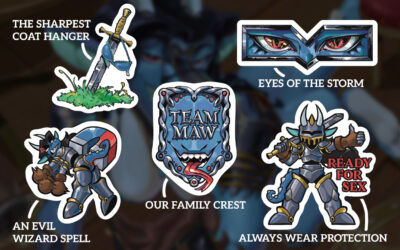 Sapphire Sticker Sheet - Image 3