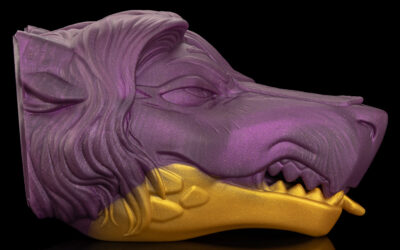 Alternative view of Sapphire's Muzzle - One Size