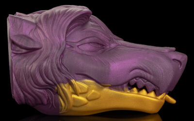 Alternative view of Sapphire's Muzzle - One Size