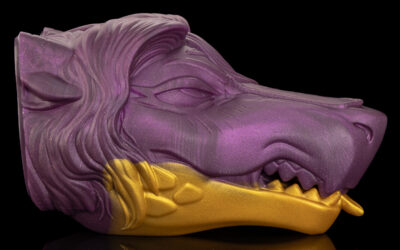Alternative view of Sapphire's Muzzle - One Size