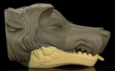 Alternative view of Sapphire's Muzzle - One Size