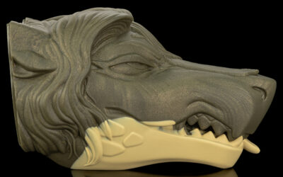 Alternative view of Sapphire's Muzzle - One Size