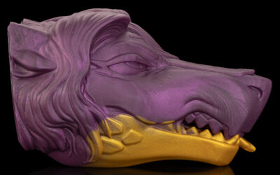 Alternative view of Sapphire's Muzzle - One Size