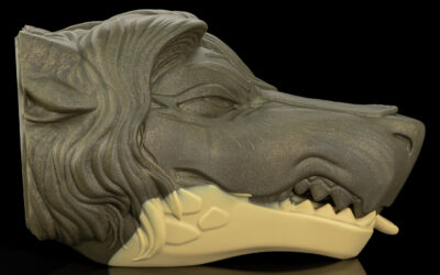 Alternative view of Sapphire's Muzzle - One Size