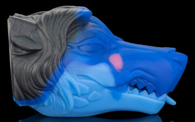Alternative view of Sapphire's Muzzle - One Size