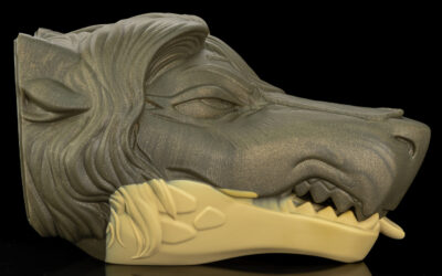 Alternative view of Sapphire's Muzzle - One Size