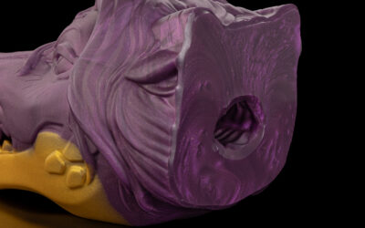 Alternative view of Sapphire's Muzzle - One Size