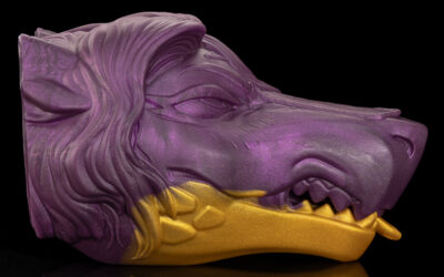 Alternative view of Sapphire's Muzzle - One Size