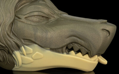 Alternative view of Sapphire's Muzzle - One Size