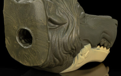 Alternative view of Sapphire's Muzzle - One Size