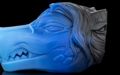 Alternative view of Sapphire's Muzzle - One Size