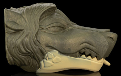 Alternative view of Sapphire's Muzzle - One Size